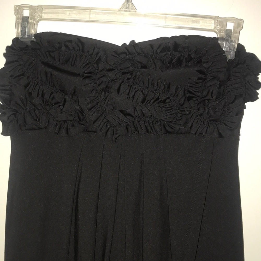 Little black strapless dress